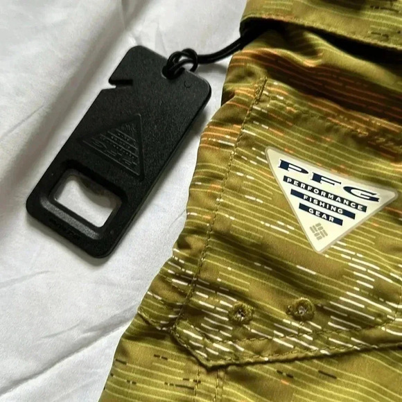 Columbia PFG fishing shorts size 40 green - Picture 2 of 8